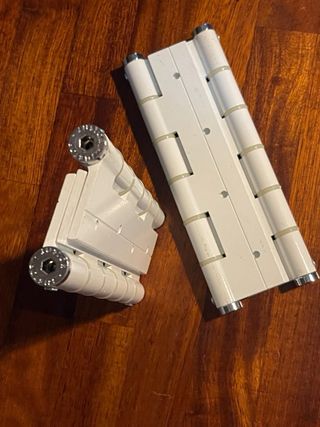 Bisagras vaivén blancas