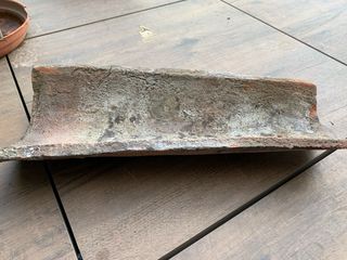 Tejas antiguas de barro