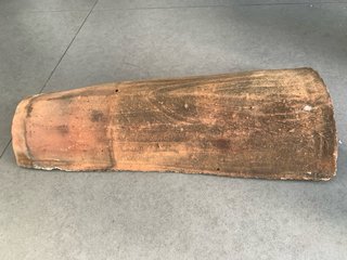 Tejas antiguas de barro - manualidades