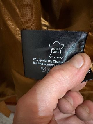 Giacca/trench in vera pelle  vintage donna