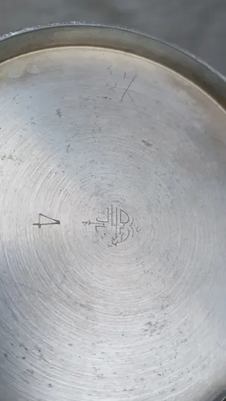 Caffettiera vintage acciaio inox