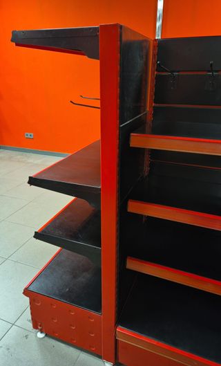 Estanterías Comercio NEGRO