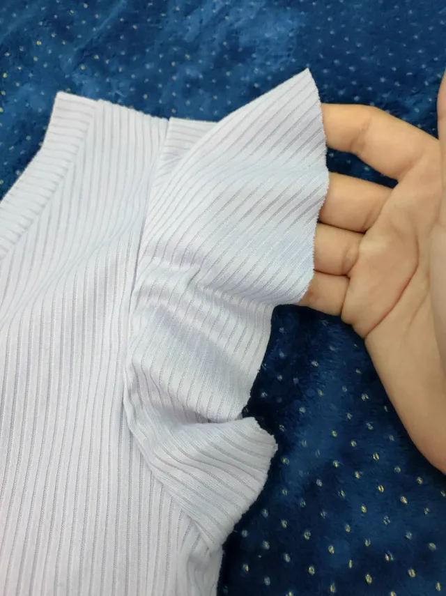 Blusa morada manga corta verano