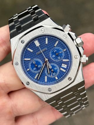 Reloj Seiko Cronógrafo Azul
