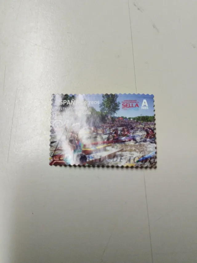 4 Francobolli Spagna Correos Feste del Sella