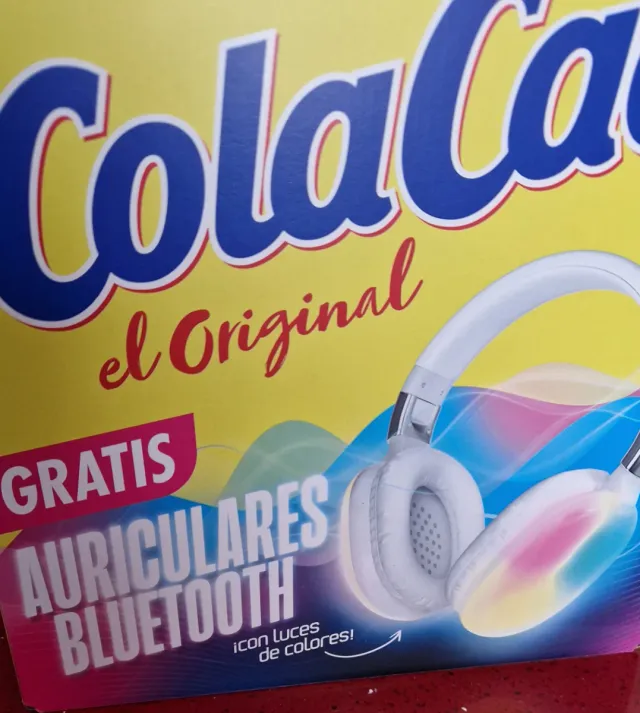 Auriculares Bluetooth Cola Cao Original Luces