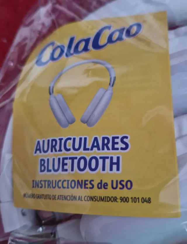 Auriculares Bluetooth Cola Cao Original Luces
