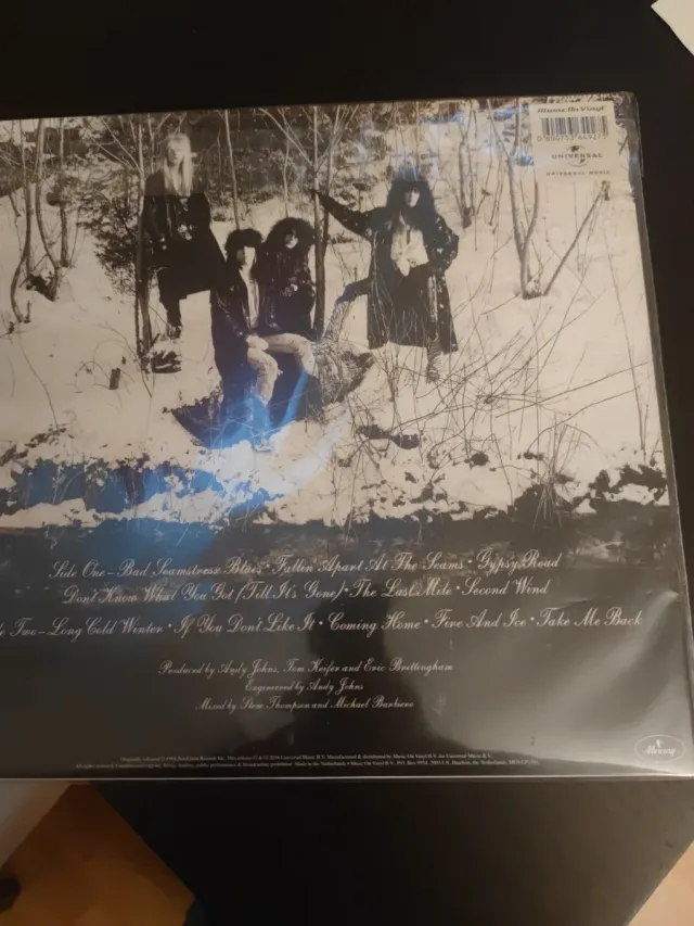 Vinilo Cinderella Long Cold Winter Nuevo