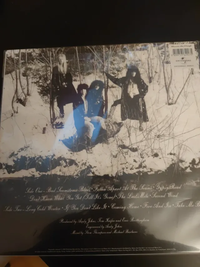 Vinilo Cinderella Long Cold Winter Nuevo