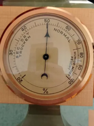 Orologio Barometro Termometro Imhof swiss 8 giorni