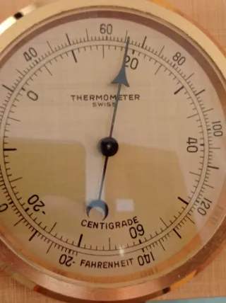 Orologio Barometro Termometro Imhof swiss 8 giorni