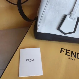 Borsa Fendi Multicolor e Bianca