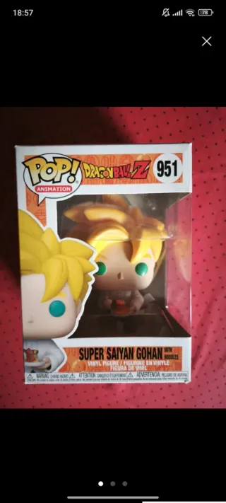 Funko Pop! Gohan Super Saiyan 951 Dragon Ball Z