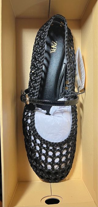 Bailarinas Zara negras