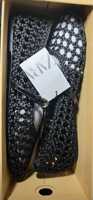 Bailarinas Zara negras