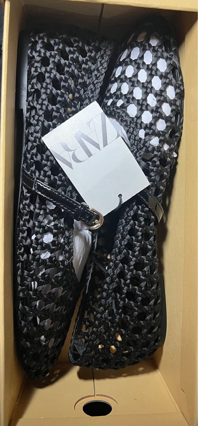 Bailarinas Zara negras