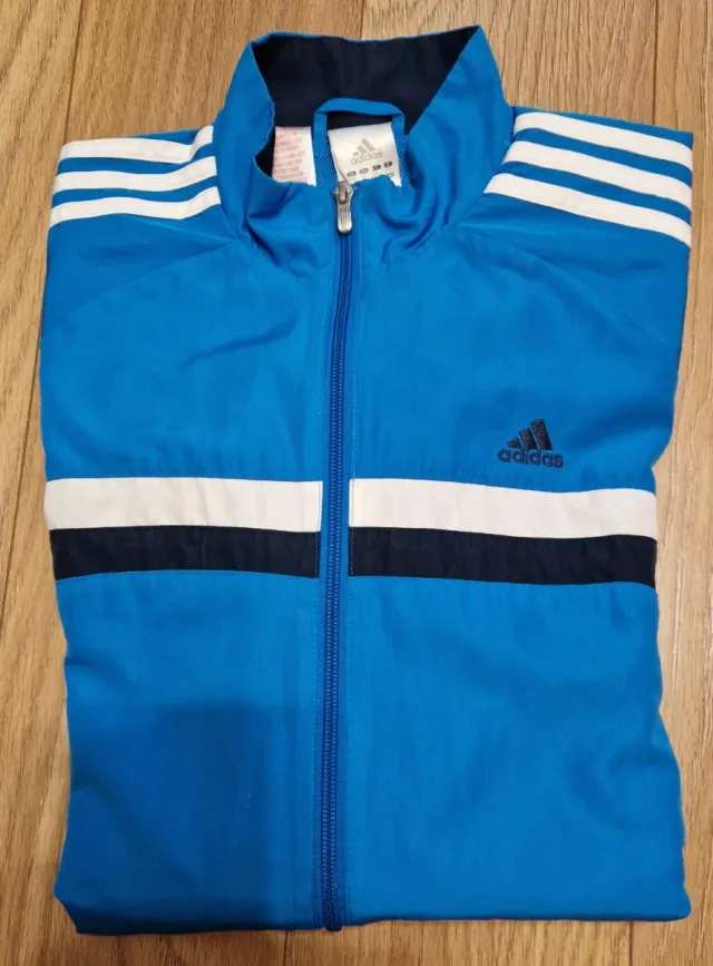 Chándal Adidas Azul y Blanco talla 16