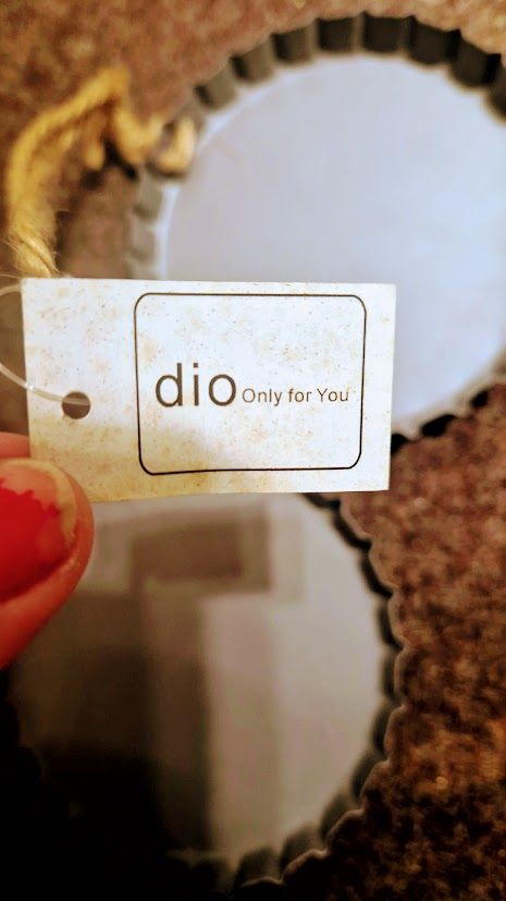 2x Decorazioni Albero Natale Latta Smaltata