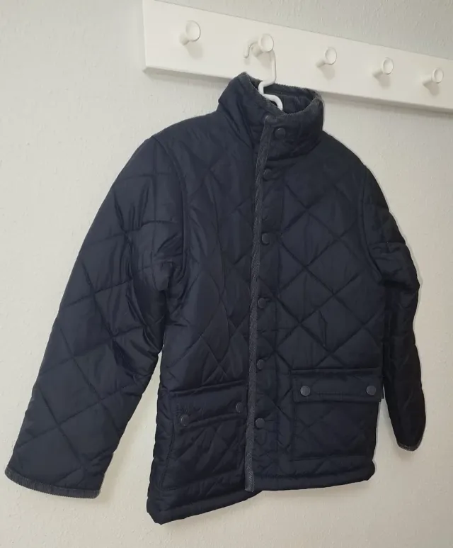 Chaqueta acolchada forro polar niño T 4-5
