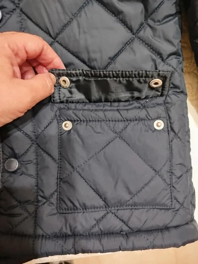 Chaqueta acolchada forro polar niño T 4-5