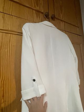 Blazer Kiabi Blanco Talla 34