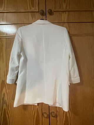 Blazer Kiabi Blanco Talla 34