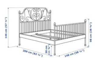 Cama Leirvik Ikea Blanca