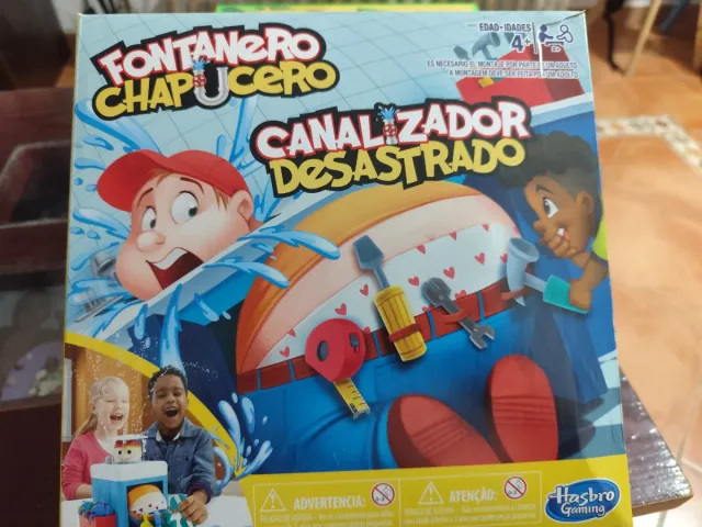 2 Juegos de mesa: Pedrete y Fontanero Chapucero