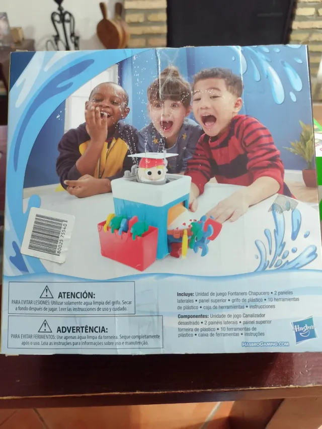 2 Juegos de mesa: Pedrete y Fontanero Chapucero