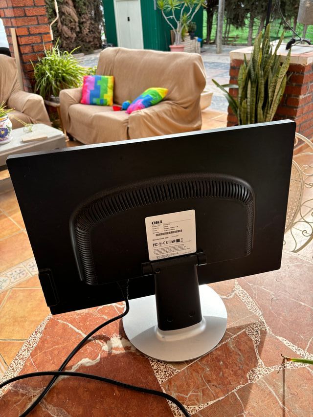 Monitor OKI 22 Negro/Plata