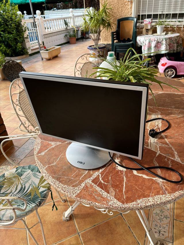 Monitor OKI 22 Negro/Plata