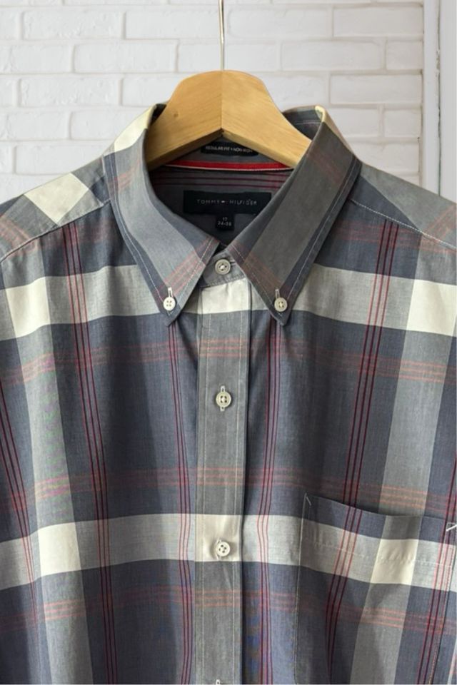 Camisa Tommy Hilfiger Cuadros • Regular Fit