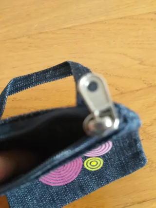 Piccola borsetta jeans blu