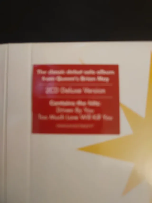 CD Brian May Back to the Light Deluxe