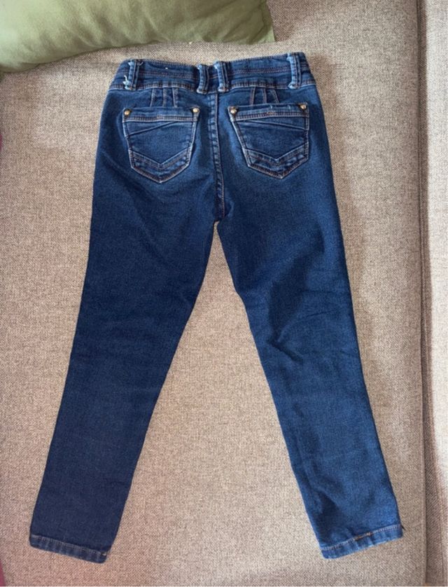 Pantalón vaquero GSL DENIM niña azul