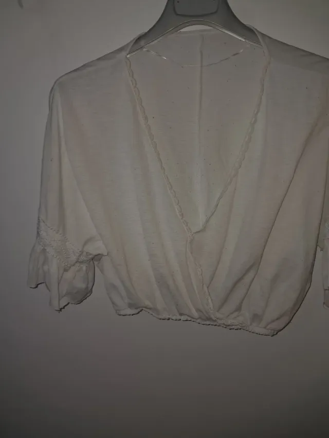 Blusa Zara Blanca