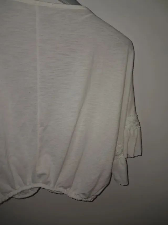 Blusa Zara Blanca