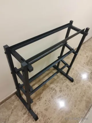 Estantería para pesas