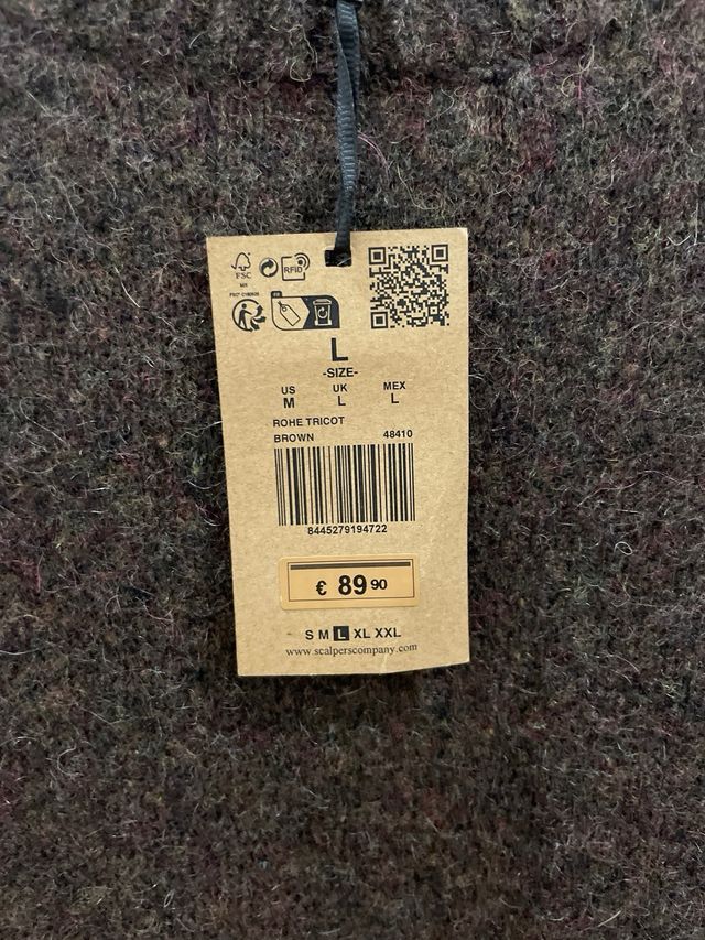 Jersey Scalpers lana talla L