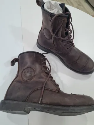 Botas de piel By City marrones talla 41