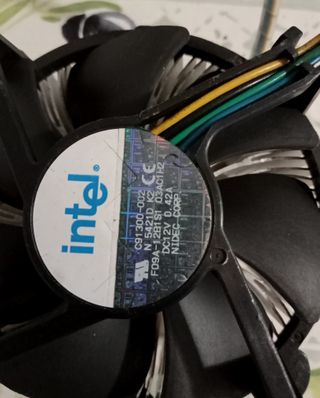 Ventilador CPU Intel LGA 775 + Disipador