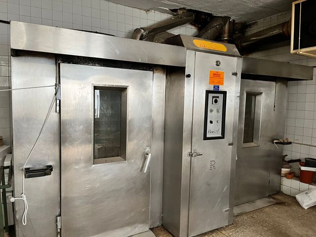 Horno giratorio de panadería industrial