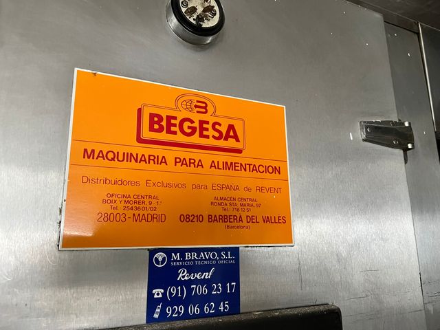 Horno giratorio de panadería industrial