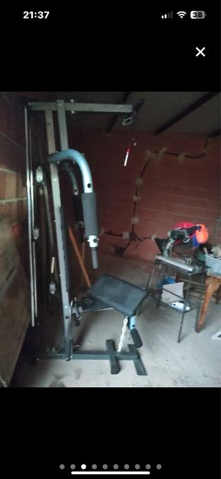 Máquina de gimnasio multifuncional