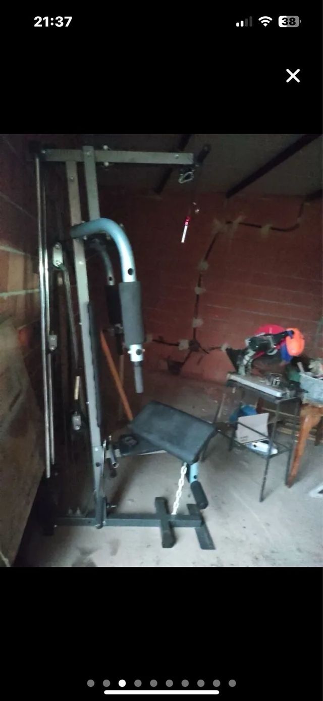 Máquina de gimnasio multifuncional