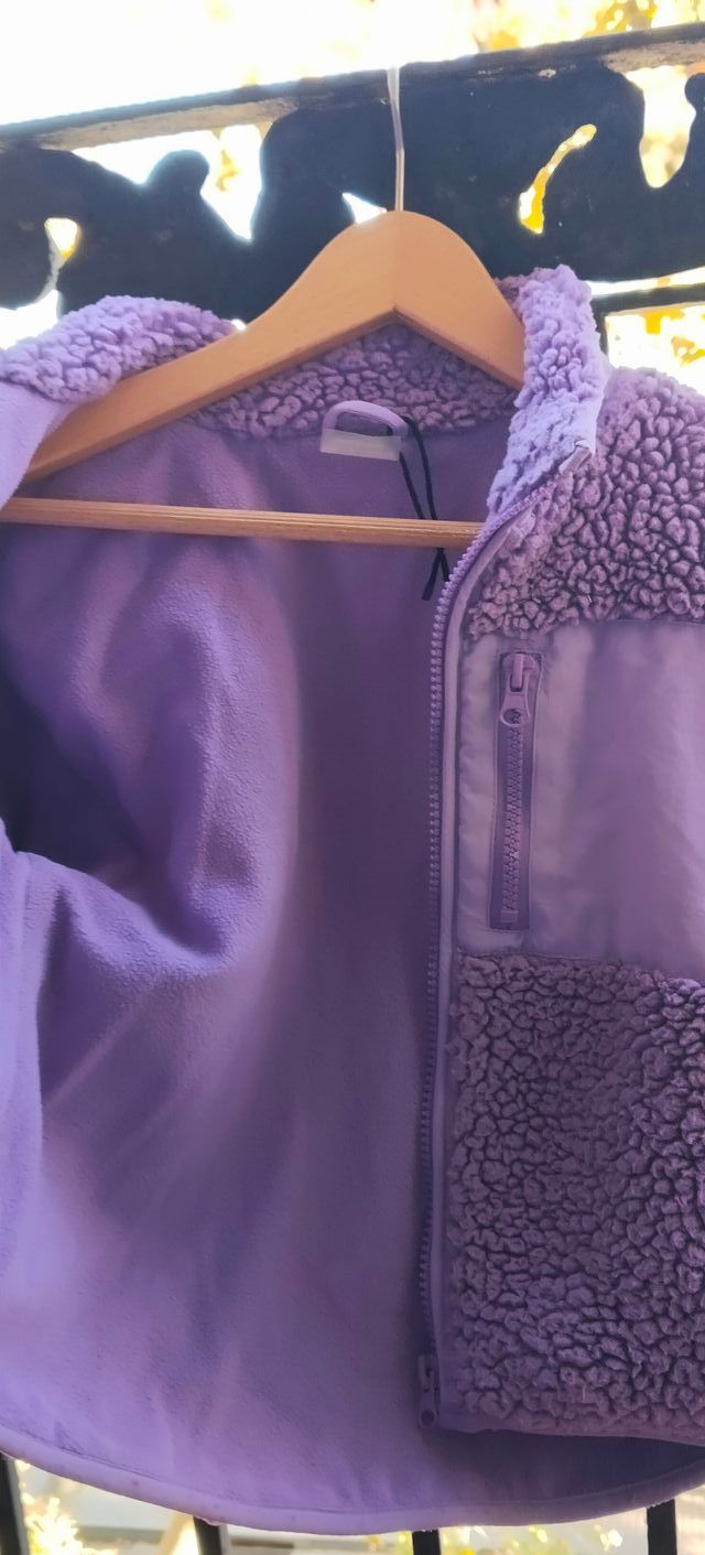 Chaqueta Zara niña lila T:116 (6-7 años)