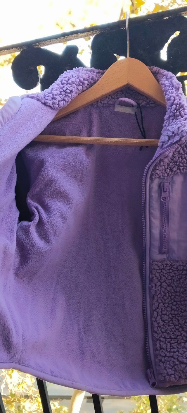 Chaqueta Zara niña lila T:116 (6-7 años)