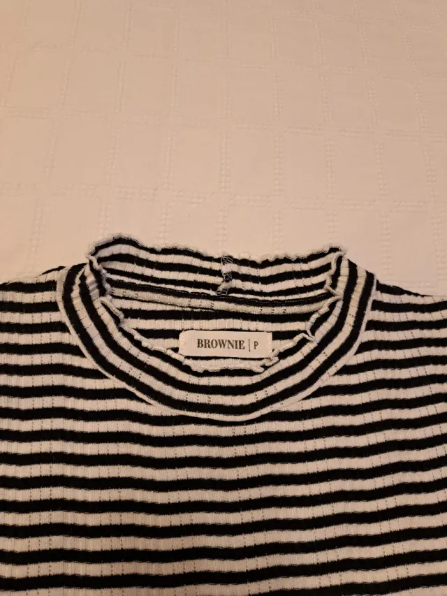 Camiseta de rayas Brownie talla P