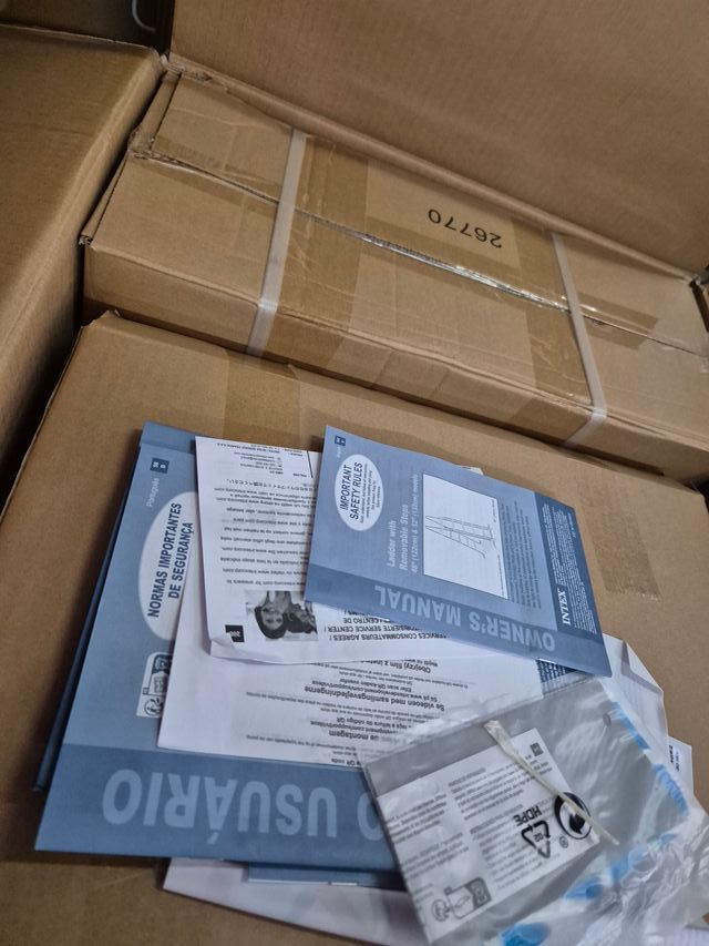 Piscina desmontable 400 x 122 x 200 cm