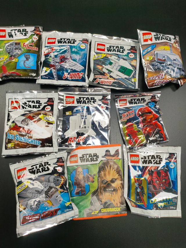 Sobres Lego Star Wars - Personajes y Naves